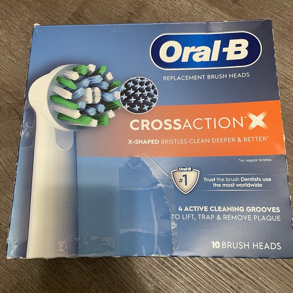 Oral B Cross Action Replacement Brush Heads
